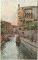 Postkarte - Venezia - Rio delle Maravegie