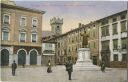 Postkarte - Trento - Piazza della Posta e Monumento Alessandro Vittoria