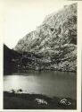 Valparola See 1935 - Foto 8cm x 11cm
