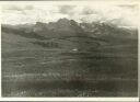 Blumenwiese - Seiser-Alm 1935 - Foto 8cm x 11cm