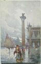 Postkarte - Venezia - Colonne di S. Marco