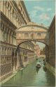 Venezia - Ponte del Sospiri - Künstlerkarte signiert Menegazzi