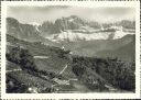 St. Justina gegen Rosengarten - Foto-AK