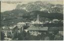 Postkarte - Cortina d'Ampezzo gegen Tofana