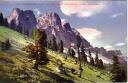 Ansichtskarte - Italien - Südtirol - Dolomiten - Geislerspitzen vom Adolf-Munkelberg