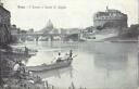 Postkarte - Roma - Il Tevere a Castel S. Angelo