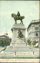 Postkarte - Milano - Monumento a G. Garibaldi