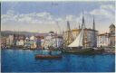 Postkarte - Trieste - Schiffe