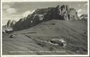 Albergo Valentini al Passo Sella - Gruppo del Bella - Foto-AK 1928