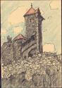 Postkarte - Klausen - Burg Branzoll