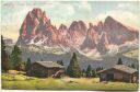 Seiseralpe - Prossliner H&uuml;tte auf der Seiser Alpe - K.K. Postablage - Postkarte