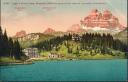 Postkarte - Grand Hotel Misurina - Lago