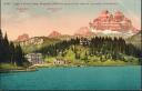 Postkarte - Grand Hotel Misurina - Lago