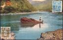 Ansichtskarten - Uji river