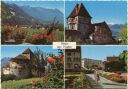 Vaduz - Schloss - Postplatz - Rotes Haus - AK Grossformat