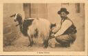 Postkarte - A Maltese Milkman - Ziege