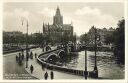 Amsterdam - N. Amstelbrug m. St. Willibrorduskerk - Foto-AK