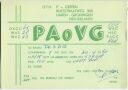 QSL - QTH - Funkkarte - PA0VG- Niederlande