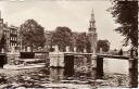 Ansichtskarte - Amsterdam - Oude Schans met Montelbaanstoren