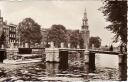Ansichtskarte - Amsterdam - Oude Schans met Montelbaanstoren