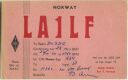 QSL - QTH - Funkkarte - LA1LF - Norway