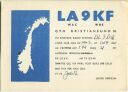 QSL - QTH - Funkkarte - LA9KF - Norway