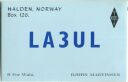 QSL - QTH - Funkkarte - LA3UL - Norway
