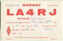 QSL - QTH - Funkkarte - LA4RJ - Norway