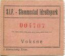 Slemmestad Idrettspark - Eintrittskarte