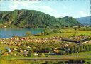 Campingbad Ossiacher See mit Ruine Landskron - Postkarte
