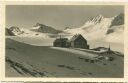 Hochwildehaus am Gurgler-Gletscher mit Falschungspitze - Foto-AK