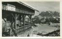 Wolfratshauser Hütte bei Lermoos - Blick zur Zugspitze - Foto-AK