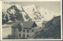Franz-Josefhaus am Pasterzenkees und Grossglockner - Foto-AK 20er Jahre
