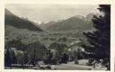 Foto-AK - Schönberg gegen die Stubaier Alpen