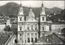 Ansichtskarte - Salzburg - Dom und Gaisberg