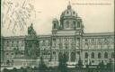 Postkarte - Wien - Hof-Museum mit Maria-Theresia-Denkmal