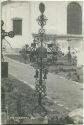 Postkarte - Neustift im Stubaital - Kirchhof - Foto-AK 1924