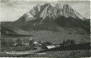 Blick auf Lermoos und Ehrwald mit Zugspitze - Foto-AK