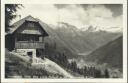 Oswald-Hütte - Blick gegen Mallwitz und das Hannoverhaus - Foto-AK