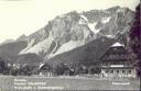 Ramsau - Pension Erharter - Blick gegen das Dachsteingebirge - Foto-AK