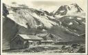 Stubaier Alpen - Dresdner Hütte mit Fernauferner & Schaufelspitze - Foto-AK 1929