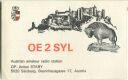 QSL - QTH - Funkkarte - OE2SYL - Salzburg