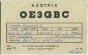 QSL - QTH - Funkkarte - OE3GBC - Amstetten