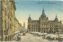 Postkarte - Graz - Rathaus und Herrengasse