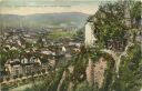 Postkarte - Graz - Blick vom Schlossberg mit Starke-Häuschen