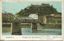 Postkarte - Salzburg - Mozartsteg
