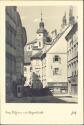 Graz - Hofgasse mit Stiegenkirche - Foto-AK