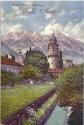 Ansichtskarte - Tirol - Bad Hall - Münzturm