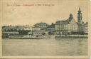 Postkarte - Linz - Landungsplatz und Hotel Erzherzog Carl