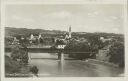 Villach - Drauquai mit Eisenbahnbrücke - Foto-AK 1928